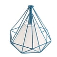 thumbnail image 1 of Lámpara de Pantalla  de Luz de Techo Linterna Decoración Cubierta azul-blanca Zulema  Pantalla de luz de pantalla vintage, 1 of 8