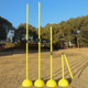 thumbnail image 2 of 2 piezas de barras de entrenamiento de fútbol, postes de fútbol, equipo de ayuda, vallas, señal de agilidad, obstáculos, baloncesto, 2 of 5