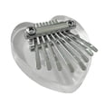 thumbnail image 2 of Mini colgante de Piano de Carlimba de 8 teclas, regalo compacto, bonitos accesorios, instrumento musical de Piano de pulgar para principiantes y Acrílico, 2 of 9