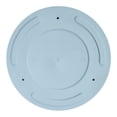 thumbnail image 5 of Bloem Mathers 12" Plastic Planter - Modern Indoor Pot with Drainage Holes and Saucer Tray, Misty Blue, 5 of 5