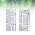 thumbnail image 3 of 2pcs Stainless Steel Face Frame Mounting Furniture Hinges Spring Hinges for Kitchen Cabinet Door Furniture (4 Inch), 3 of 8