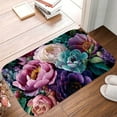 thumbnail image 3 of 1pc Black and white Cat among Flowers Bathroom Rug Bathroom Decor and Accessories- Durable,Anti Slip,And Quick Drying,Suitable For Indoor/outdoor Use - Perfect For Bathrooms,Bedrooms,Kitchens, 3 of 9