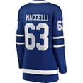 thumbnail image 3 of Women's Fanatics Matias Maccelli Blue Toronto Maple Leafs Home Breakaway Jersey, 3 of 3
