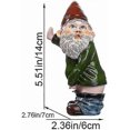 thumbnail image 2 of Garden Gnomes Statues | Naughty Gnomes | Funny Gnomes Garden Decorations, 2 of 2