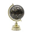 thumbnail image 1 of 8 in. Constellation Globe on Stand, Black & Gold, 1 of 1