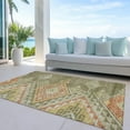 thumbnail image 6 of Addison Rugs Chantille Indoor/Outdoor Transitional Global Green Washable Rectangle Rug, 3' x 5', 6 of 6