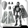 thumbnail image 6 of IGEED 3D Printed Medieval Figurines,Medieval Knight T13 Figure,Full Body Mechanical Movable Toy,Table Decoration for Kids/Friends,Exquisitely Crafted Medieval Figurines True Works Of Art, 6 of 8
