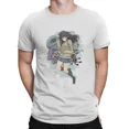 thumbnail image 1 of Camiseta de algodón puro de anime de terror Mieruko Chan, novedosa camiseta de manga corta con cuello redondo, camisetas para hombre de Miko Yotsuya y Little Bear, 1 of 7