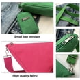 thumbnail image 3 of Bolso pequeño de lona de color sólido simple de moda, nuevo bolso de lona de estilo occidental. MFZFUKR BST3065711-3, 3 of 5