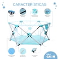 thumbnail image 2 of Corralito Para Bebe Plegable Corral Gimnasio De Juegos Gaon Baby Gaon GNBPY03, 2 of 7