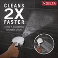 thumbnail image 2 of Delta Faucet ProClean Chrome Shower Head with Handheld, Showerhead with High Pressure Spray, Handheld Shower Head, 6 Spr, 2 of 6