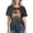 Shirts-125Black, variant on Gamivast Patriotic Veterans Day for Women T Shirt Vintage Soldier American Flag Graphic Short Sleeve Crewneck Casual Fit 4Th of July Memorial Day Shirts Tops Tees