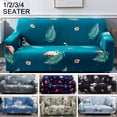 thumbnail image 1 of Stretch Fabric Sofa Slipcover 1 2 3 4 seater Sofa Covers , Elastic Sectional Slipcover Protector Couch for Moving Furniture Living Room, 1 of 9