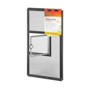 Zilla Pet Reptile Terrarium Fresh Air Screen Cover with Hinged Door 20" x 10"