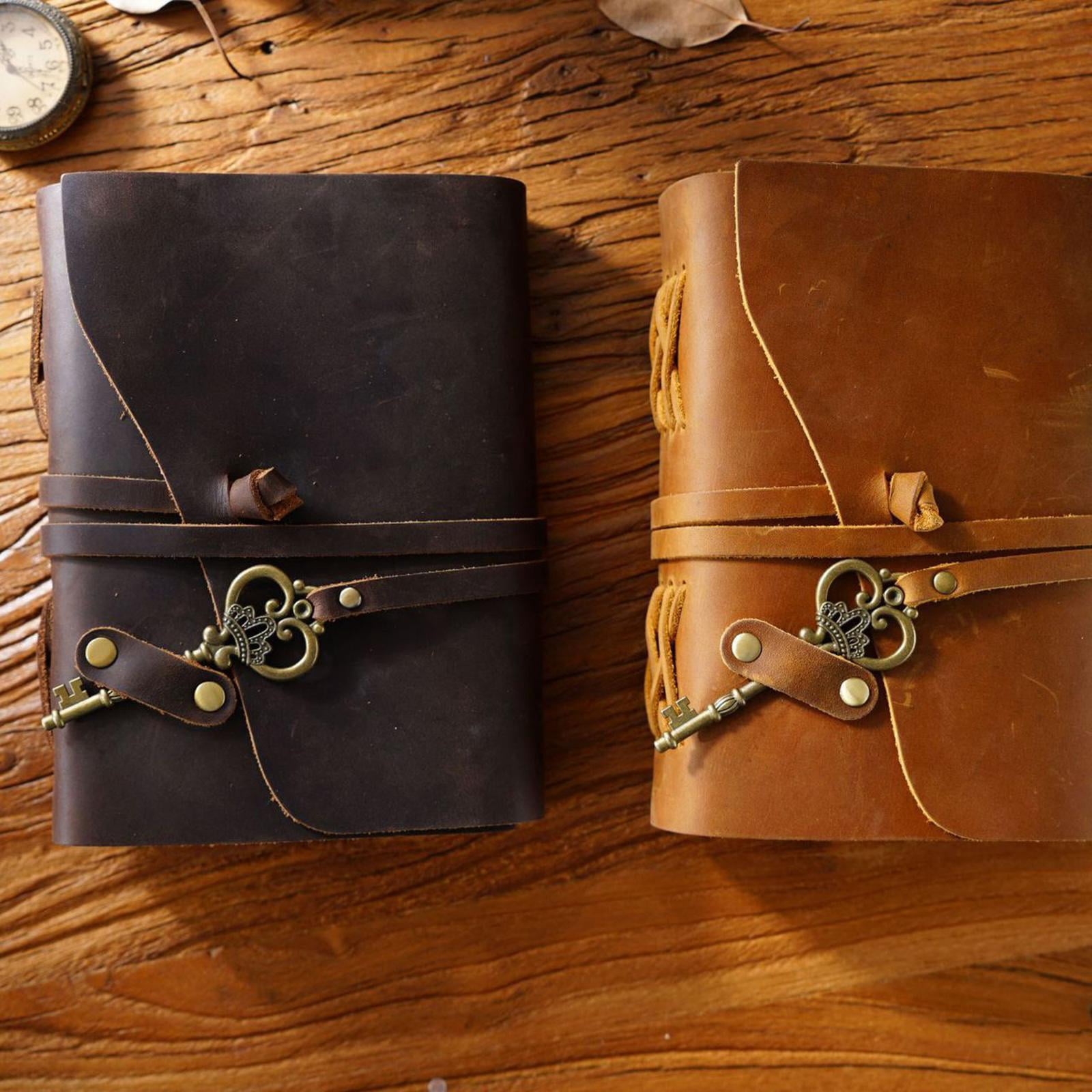 Giaone Vintage Magic Journey Diary Notepad Planner Notebook with for Key Orname