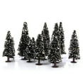 thumbnail image 1 of Boxed 15 Cedar Trees W/ Snow Model Train Railway Diorama Winter Scenery, 1 of 8