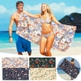 thumbnail image 1 of Xihbxyly Toalla de Playa de Microfibra, Ultraligera, Resistente a La Arena, de Secado Rápido, Suave y Cómoda, Ideal para Piscina, Spa, Playa, Picnic, Ideal para Viajes y Senderismo, 76 X 152 Cm., 1 of 7