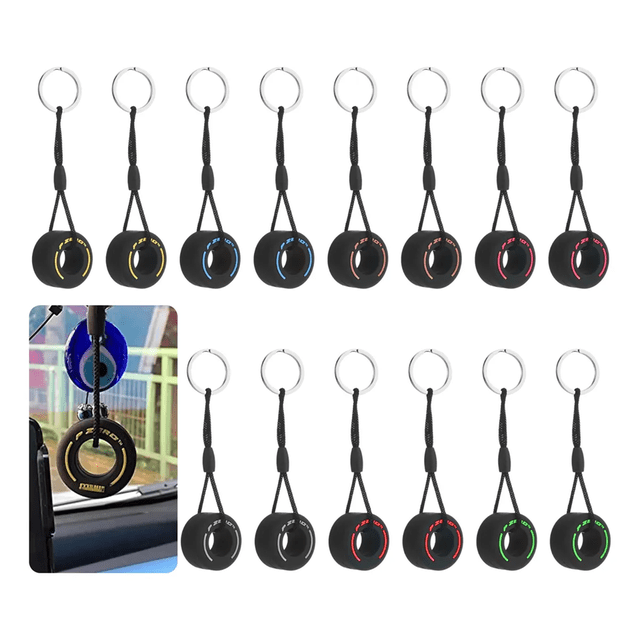 Llaveros F1 Formula 1 Pirelli Llavero Llanta (kit 14 Piezas) Xtellar multicolor