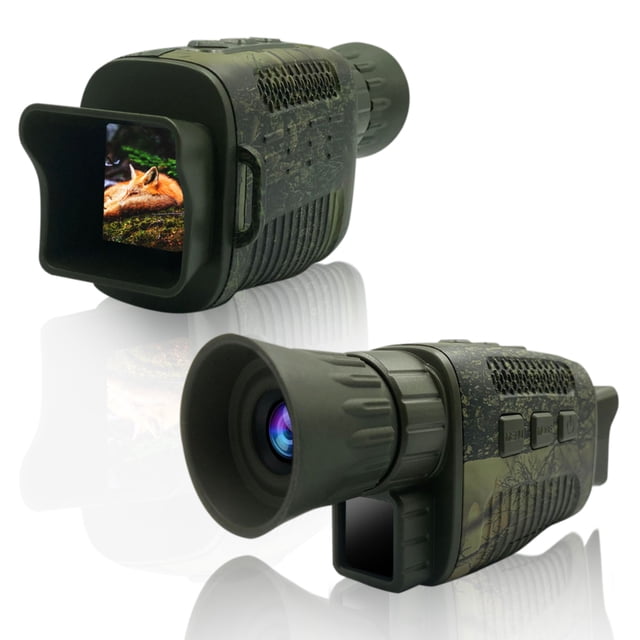 Ourlova 1.5 Inches 36mp 4k Camouflage Night Vision Device Full 7 Levels Infrared Adjustable Long Distance For Camping Travel