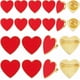 thumbnail image 1 of 20 unidades de pines de solapa con forma de corazón en 2 tamaños, de aleación roja esmaltada. Broches de corazón 3D con forma de corazón para decorar mochilas y ropa., 1 of 7