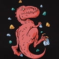thumbnail image 3 of CafePress - Trex Indoor Rock Climbing T Shirt - Women's Traditional Fit Dark T-Shirt, 3 of 4