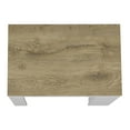 thumbnail image 4 of Miekor Furniture Kitchen Island Doyle, Three Side Shelves, White and Light Oak Finish 123132, 4 of 8