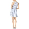 thumbnail image 2 of Maison Jules Womens Kimberly Striped Fit & Flare Dress, 2 of 2