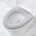 thumbnail image 3 of Asiento de inodoro grueso, suave y cálido., 3 of 5