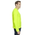 thumbnail image 4 of Bayside Unisex 4.5 oz., 100% Polyester Performance Long-Sleeve T-Shirt - BA5360, 4 of 4