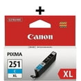 thumbnail image 2 of Genuine Canon 251XL Black, Cyan, Magenta, & Yellow,  Value Pack of Four, 2 of 6