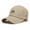 Khaki, variant on Delayuji Golf Hats Men Unisex Men Women Sun Usa Flat Embroidery Hat Adjustable Baseball Cap Hip Hop Hat Snapback Hats for Men Gray One Size