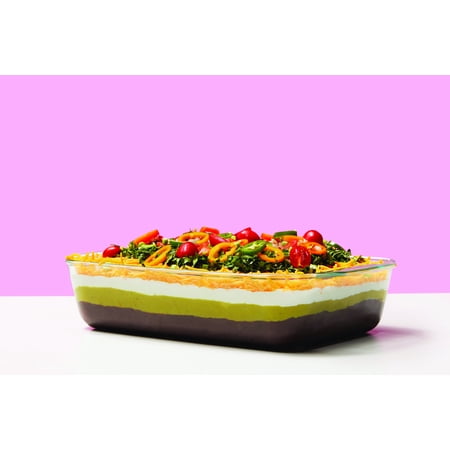 Pyrex Deep 9" x 13" Bakeware Dish with Sage Lid