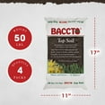 thumbnail image 3 of Michigan Peat 1550P Baccto Top Soil with Reed Sedge and Sand, 50 Pounds, 4 Pack, 3 of 6