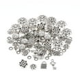 thumbnail image 2 of 60 g / bolsa Colgantes de abalorios de plata tibetana Colgantes de abalorios para manualidades, accesorios de fabricación de joyas para bricolaje, col mi Macarena Joyería haciendo encantos, 2 of 8