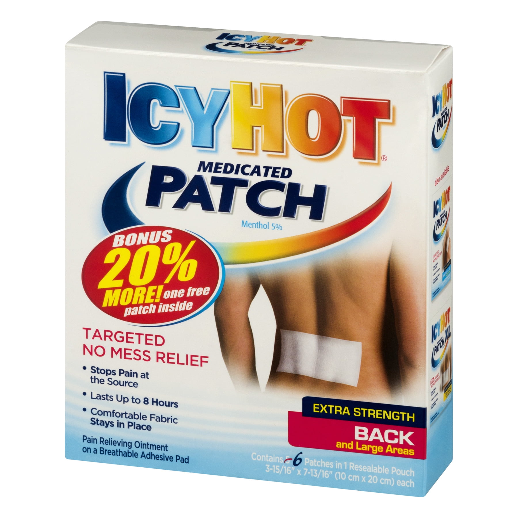 Icy Hot Medicated Patch - 6 CT6.0 CT
