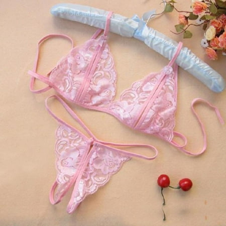 

〖CFXNMZGR〗Lingerie For Women Lingerie Lingerie Transparent Open File Lace Underwear
