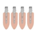 thumbnail image 1 of 4 Uds accesorios de pasador de pelo de maquillaje, pinzas para el cabello sin curvas, pinzas para peinar el cabello sin arrugas para mujeres, 1 of 8