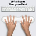 thumbnail image 6 of Soft Keyboard Wrist Rest Pad, 14.17" Comfort Cool Silicone Gel Cushion, Typing Gaming Wrist Pain Relief Support Pad for MacBook Magic Keyboard Other Keyboards Office & Home Accessories, 6 of 6