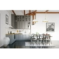 thumbnail image 4 of 1004P20-MW-RB-Z-Lite-Landry - 1 Light Pendant In Transitional Style-10 Inches Tall and 20 Inches Wide, 4 of 7