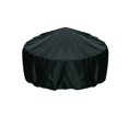 thumbnail image 1 of Cubierta para barbacoa de jardín al aire libre, impermeable, cubierta redonda para barbacoa, cubierta pequeña para brasero, 1 of 6