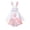 R96-White, variant on Baby Girl Easter Outfit Newborn Infant Ribbed Romper Dress Ruffle Short Sleeve Bunny Eggs Print Bodysuit With Headband Set 3-6 Months