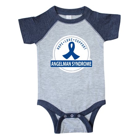 

Inktastic Angelman Syndrome Ribbon Awareness Gift Baby Boy or Baby Girl Bodysuit