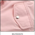 thumbnail image 4 of 4-11Y Girl's Winter Coat Long Waterproof Kids Outerwear Warm Parka Puffer Jacket with Hood, 4 of 12