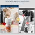 thumbnail image 5 of Scelleuse sous Vide Électrique pour Bocaux + Deux Types de Couvercles pour Aliments, 5 of 5