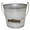 Silver, variant on Robert Allen 212011 10 in. Planter, Ribbed Metal - New Copper