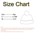 thumbnail image 2 of Beautyzll 2PCS Toddler Boys Hat Glove Set Infant Baby Girls Winter Hats Warm Knitted Beanie Mittens Gloves,Size 0-5Y, 2 of 9