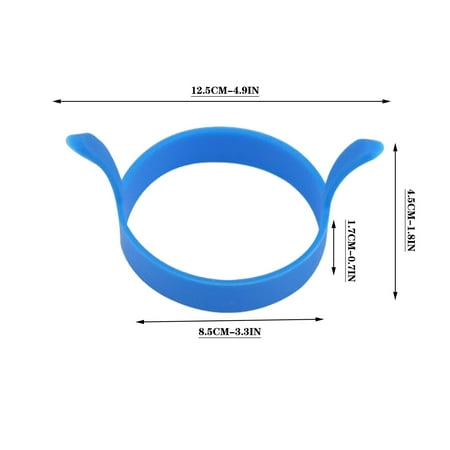 

Cake Pan Kitchen Essentials for New Home Silicone Round Eg G Rings Mold Nonstick Frying Omelet Mould