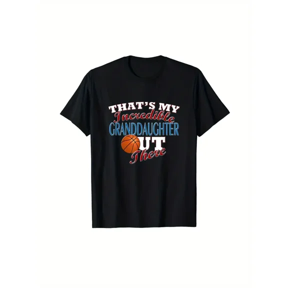 Awesome Basketball Granddaughter, Grandma & Grandpa T-Shirt