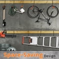 thumbnail image 4 of 12 Pack Rafter Hangers Hooks, Garage Bike Hooks with Orange Non Slip Coating, Large S Hanger for Hanging Bike, Ladders Ropes, 4 of 7