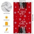 thumbnail image 3 of Dmlowu Christmas Tree Towels - Quicker Dry Comfortable Bath Towels, Ultra Soft Christmas Decorations Hand Towels for Bathroom Kitchen, 18x26" Christmas Bathroom Decor, 3 of 4